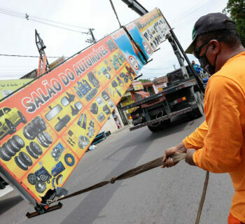 Prefeitura oferece 20% de desconto para engenhos publicitários