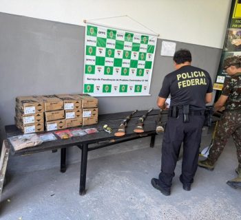 Polícia Federal destrói armas de fogo e munições apreendidas