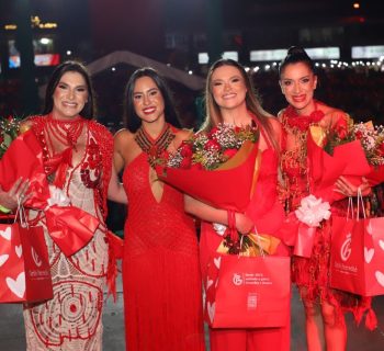 Cunhãs que fizeram história no Garantido se unem em noite de homenagem às mulheres