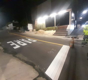 Nova sinalização tenta reduzir número de acidentes de trânsito no Veiralves